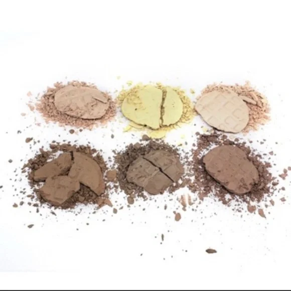 Brand New Contour Kit 6 Colors Tin Case Mirror ME - Picture 6 of 8